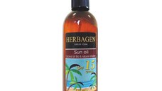 Ulei de Plaja Spray SPF 15 Herbagen, 150ml