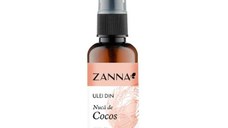 Ulei din Nuca de Cocos 100% Natural Zanna, 50 ml