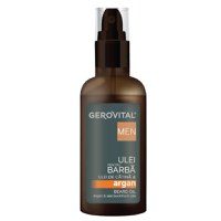 Ulei pentru Barba cu Ulei de Catina si Argan Gerovital Men, 100ml - 1