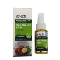 Ulei Regenerant cu Ulei de Macadamia si Cheratina pentru Par Fragil si Deteriorat Dr. Sante, 50ml - 1