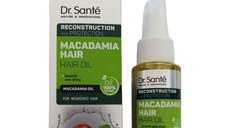 Ulei Regenerant cu Ulei de Macadamia si Cheratina pentru Par Fragil si Deteriorat Dr. Sante, 50ml