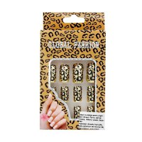 Unghii false - Animal print, 12 buc - 1