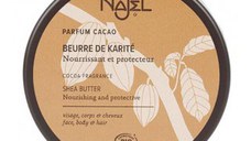 Unt de Shea Organic cu Aroma de Cacao Najel, 100 g