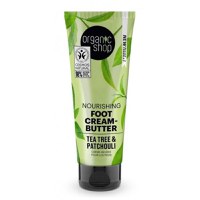 Unt pentru Picioare Obosite - Organic Shop Nourishing Foot Cream-Butter Tea Tree &amp; Patchouli, 75 ml - 1