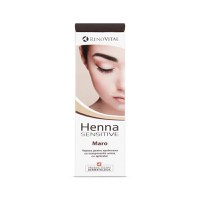 Vopsea Crema pentru sprancene cu Henna Renovital - Maro, 6g - 1