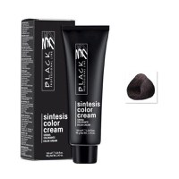 Vopsea Crema Permanenta - Black Professional Line Sintesis Color Cream, nuanta 1.12 Violet Black, 100ml - 1