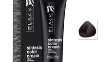 Vopsea Crema Permanenta - Black Professional Line Sintesis Color Cream, nuanta 1.12 Violet Black, 100ml