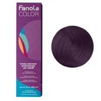 Vopsea Crema Permanenta - Fanola Color Cream, nuanta 5.2 Light Chestnut Violet, 100ml - 1