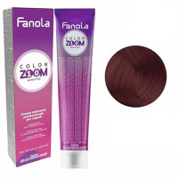 Vopsea Crema Permanenta - Fanola Color Zoom 10 Minutes, nuanta 6.6 Dark Red Blonde, 100 ml - 1