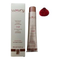 Vopsea Crema Permanenta Luxury Green Light, nuanta Red, 100 ml - Corector - 1