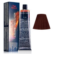 Vopsea Crema Permanenta - Wella Professionals Koleston Perfect ME+ Vibrant Reds, nuanta 5/5 Castaniu Deschis Mahon - 1