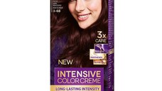 Vopsea de Par Permanenta - Schwarzkopf Palette Intensive Color Creme Long-Lasting Intensity Permanent, nuanta 3-68 (R2) Castaniu Inchis