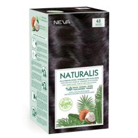 Vopsea de Par Vegana Fara Amoniac - Naturalis, Neva, nuanta 4.0 Saten Intens, 150 ml - 1