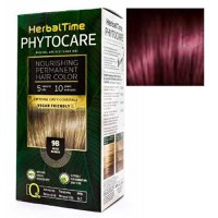 Vopsea pentru Par Herbal Time Phytocare Rosa Impex, nuanta 4R - 1