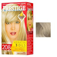 Vopsea pentru Par Rosa Impex Prestige, nuanta 209 Light Ash Blonde - 1