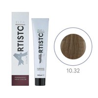 Vopsea permanenta pentru par Elea Professional Artisto Color, 10/32 Blond deschis auriu violet, 100 ml - 1