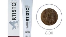 Vopsea permanenta pentru par Elea Professional Artisto Color, 8/00 Castaniu deschis natural extra, 100 ml