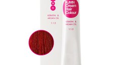 Vopsea Permanenta - Roscat Intensiv - Kallos KJMN Cream Hair Colour nuanta 7.420 I Intense Fire Red 100ml