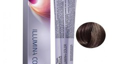 Vopsea Permanenta - Wella Professionals Illumina Color Nuanta 5/81 castaniu deschis albastru cenusiu