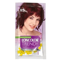 Vopsea Semipermanenta Loncolor Trendy Colors, nuanta R5 rosu soul, 2x 25 ml - 1