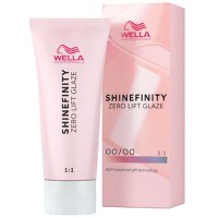 Vopsea translucida demipermanenta - Wella Professionals Shinefinity Zero Lift Glaze, nuanta 00/00 Crystal Glaze Booster ( transparent), 60 ml - 1