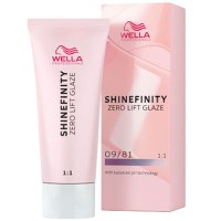 Vopsea translucida demipermanenta - Wella Professionals Shinefinity Zero Lift Glaze, nuanta 09/81 Platinum Opal (blond foarte deschis perlat cenusiu), 60 ml - 1