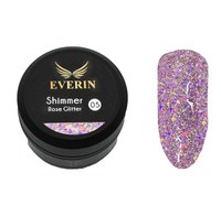 Gel color Shimmer Rose Glitter Everin 5ml- 05 - SRG-05 - Everin.ro - 1