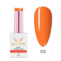 Neon Rubber Base Everin 15ml- 03 - Everin - 1