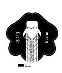 Sabloane Unghii Profesionale Everin rola 100buc. U4-F2 - Everin - 1