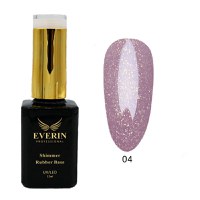 Shimmer Rubber Base Everin 15ml- 04 - SRB-04 - Everin.ro - 1