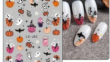 Sticker Decor Unghii Halloween LS-J82 - LS-J84 - EVERIN