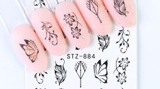 Tatuaj decor unghii STZ-884 - STZ884 - Everin.ro