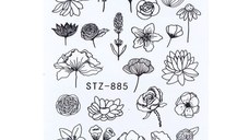 Tatuaj decor unghii STZ-885 - STZ885 - Everin.ro