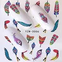 Tatuaj decor unghii YZW-3006 - YZW-3006 - Everin.ro - 1