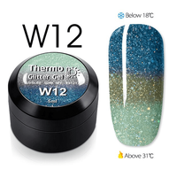 Thermo Glitter Color Gel W12 - W12 - Everin.ro - 1