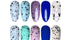 Top Coat- Black Dots Everin 15ml - TC-BD - Everin.ro