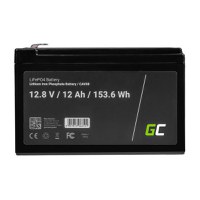 Acumulator Green Cell LiFePO4 12Ah 12.8V 153.6Wh litiu-fier-fosfat - 1