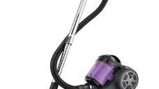 Aspirator fara sac X Force SC2123 Studio Casa, 1000 W, Filtru Hepa, Tehnologie multi-cyclon, Container praf 1.2 l, Negru/Mov