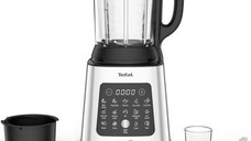 Blender Tefal PerfectMix Cook BL83SD30, 1400W, capacitate 1.75L, viteza variabila, 10 programe pentru retete calde si reci, functie de gatire la aburi, functie de maruntire a ghetii, lame detasabile Powelix (Argintiu/Negru)