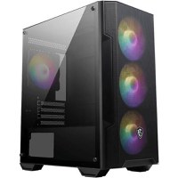 Carcasa MSI MAG FORGE M100A, Micro ATX Tower, Fara sursa, mATX, mITX (Negru) - 1