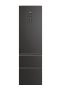 Combina frigorifica Haier HTW5620DNPT, 414 l, Total No Frost, Clasa D, WiFi, MyZone, Humidity Zone, SuperCooling, SuperFreezing, Holidays, H 205 cm (Negru) - 1