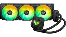 Cooler CPU AIO ASUS TUF GAMING LC II 360 ARGB, 3x 120mm TUF GAMING, Racire cu lichid, AURA SYNC (Negru)