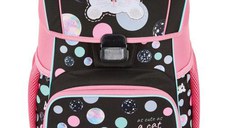 Ghiozdan neechipat Herlitz Loop motiv Cute Cat, dimensiune 37 x 31 x 22 cm