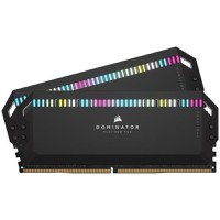 Memorie Corsair DOMINATOR PLATINUM XMP 3.0 Black Heatspreader, DDR5, 64GB (2x32GB), CL 40, RGB - 1