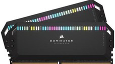 Memorie Corsair DOMINATOR PLATINUM XMP 3.0 Black Heatspreader, DDR5, 64GB (2x32GB), CL 40, RGB