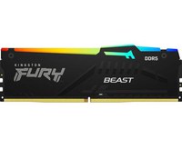 Memorie Kingston FURY Beast RGB, 16GB DDR5, 5200MHz, CL40 - 1