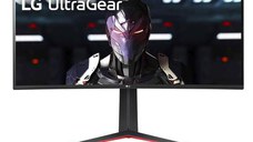 Monitor Gaming LED LG 34inch 34GP63AP-B, QHD (3440x1440), Ecran curbat, Boxe, 160 Hz, 1 ms (Negru)