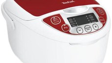 Multicooker Tefal Fuzzy Logic RK705, 600 W, 10 Programe, 5 L (Alb/Rosu)