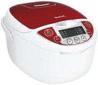 Multicooker Tefal Fuzzy Logic RK705, 600 W, 10 Programe, 5 L (Alb/Rosu) - 1