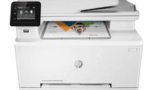 Multifunctional laser color HP LaserJet Pro M283fdw, A4, 21 ppm, ADF, Retea, Fax, USB, Wi-Fi, Duplex (Alb)